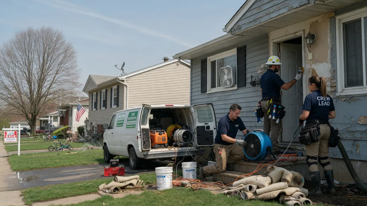Flood Cleanup in Blanchardville, WI near me